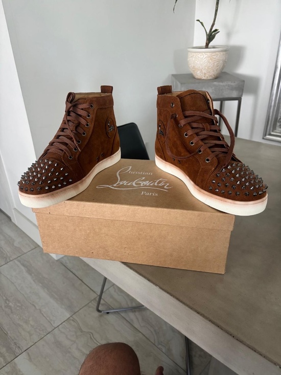 BRAND NEW in box  Christian Louboutin Lou Spikes main image 5